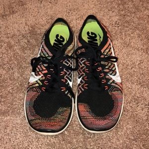 Nike Rainbow Knit Running Shoes